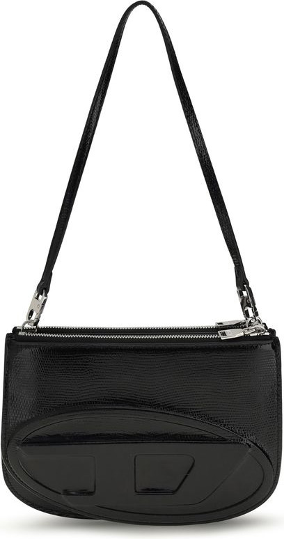 Сумка Diesel Black Calf Leather Bos Taurus через плечо