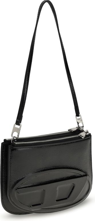 Сумка Diesel Black Calf Leather Bos Taurus через плечо