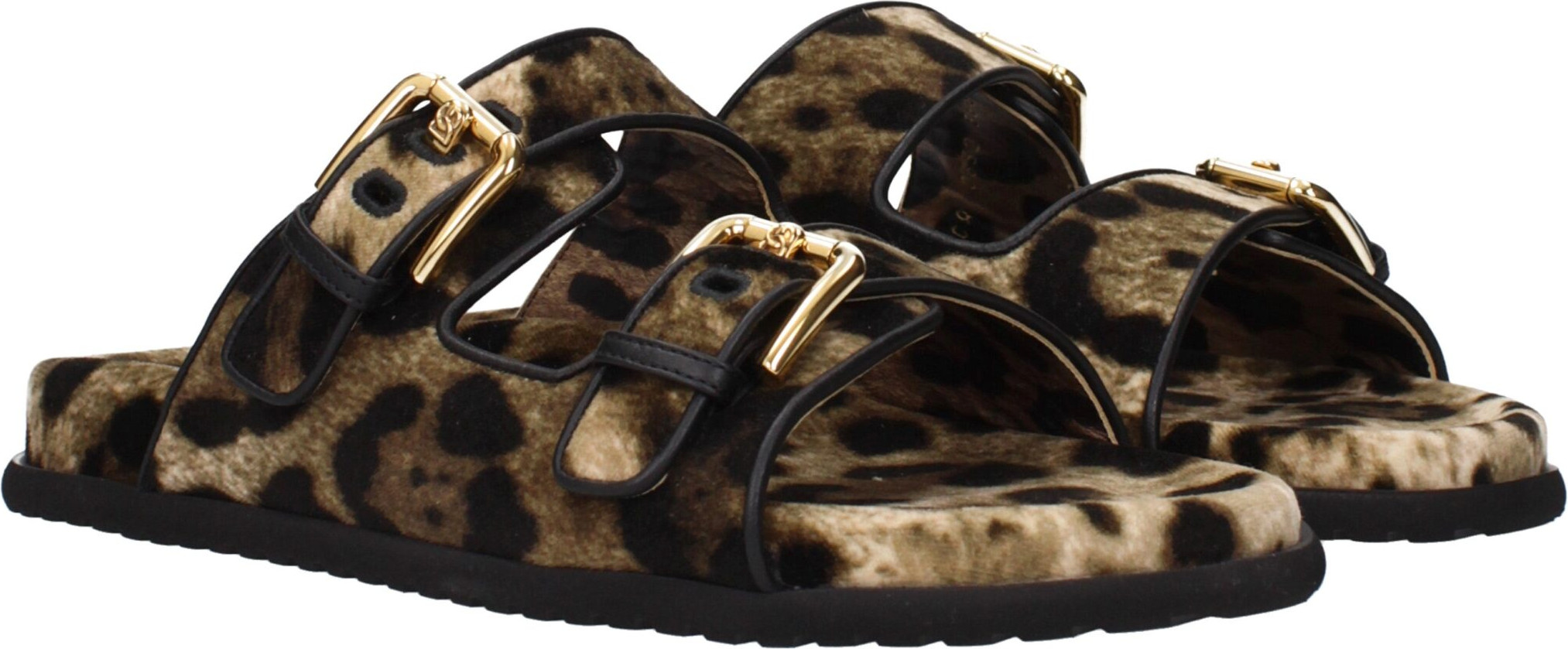Бархатные домашние туфли Dolce & Gabbana