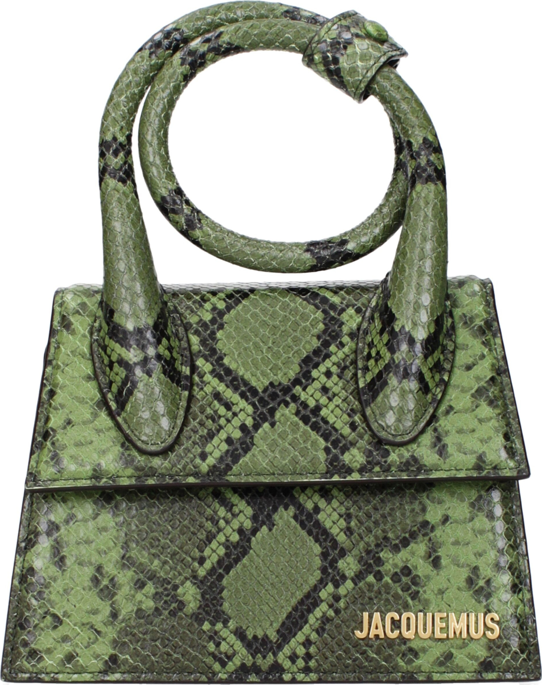 Green Leather Handbag Jacquemus