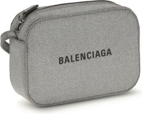 Сумка на плечо Balenciaga из серой телячьей кожи Bos Taurus
