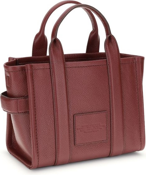 The Marc Jacobs Bordeaux Yangi teri sumkasi