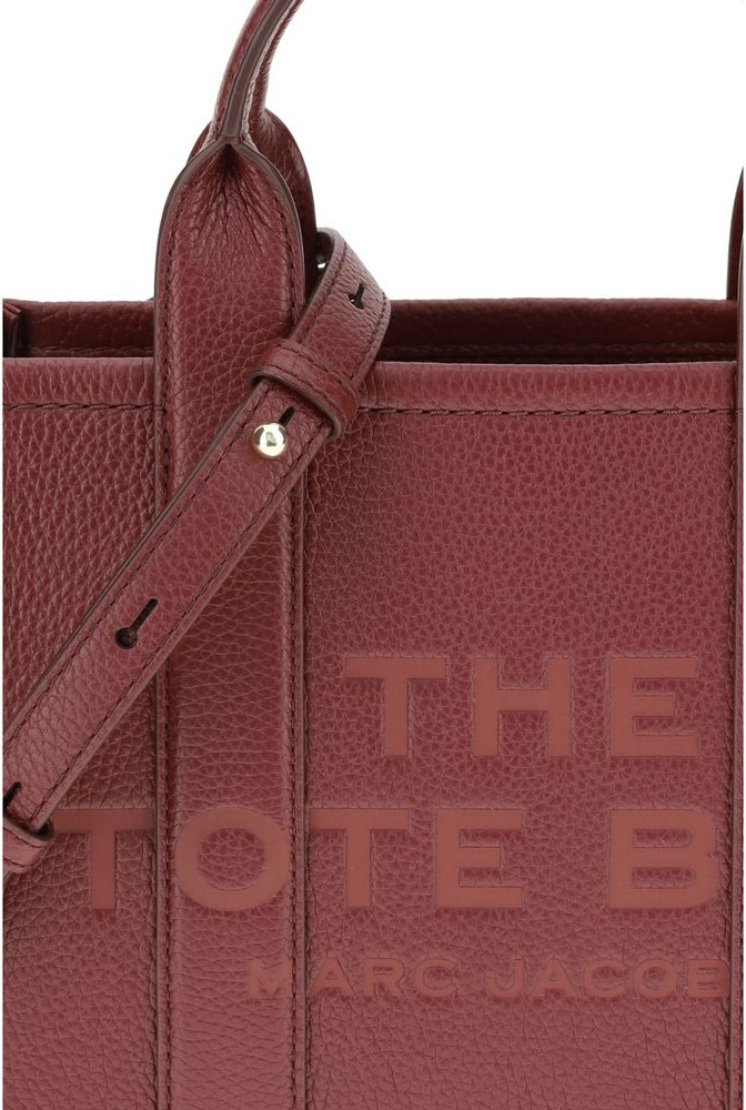 The Marc Jacobs Bordeaux Yangi teri sumkasi