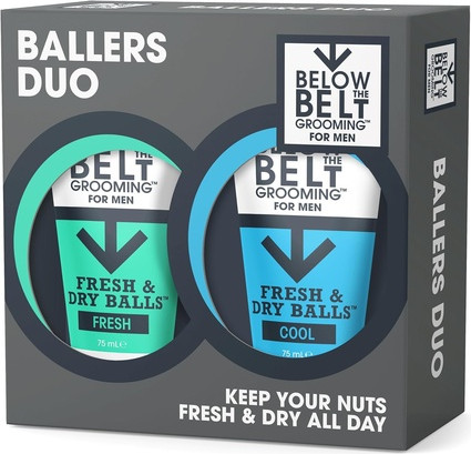 Anti-Chafing Cream Below The Belt Grooming Ballers Duo Geschenkset