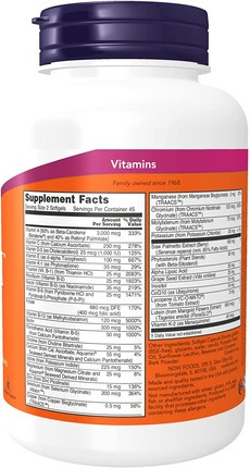 Multivitamin Now Foods