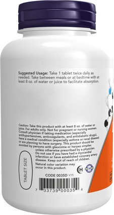 Tablets Now Foods L-Arginine Double Strength