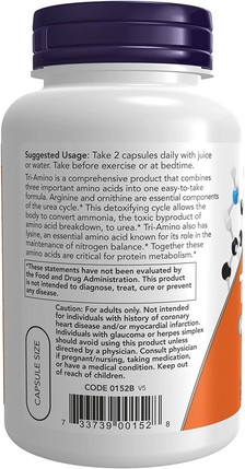 Now Foods Tri-Amino Kapseln