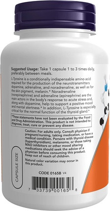 Capsules Now Foods L-Tyrosine