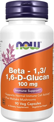 Vitamin Serum Now Foods Beta 1,3/1,6-D-Glucan