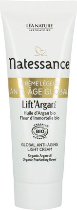 Emulsion Anti-Aging Facial Care Natessance Lift'argan Divine Light