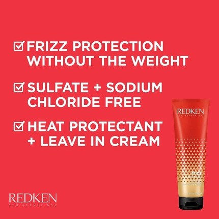 Heat Protection Cream Redken Frizz Dismiss Rebel Tame
