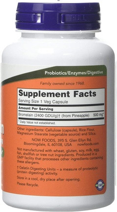 Enzyme Supplement Now Foods