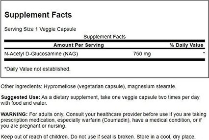 Supplement Swanson N-Acetyl D-Glucosamine