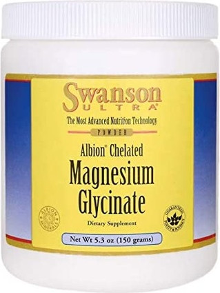 Powder Swanson Albion Chelated Magnesium Glycinate