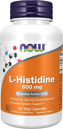 Now Foods L-Histidin Aminosäure 600mg