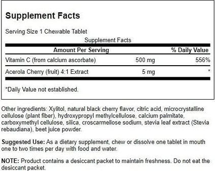 Chewable Vitamin C Swanson