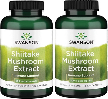 Swanson Shiitake Pilzextrakt Kapseln