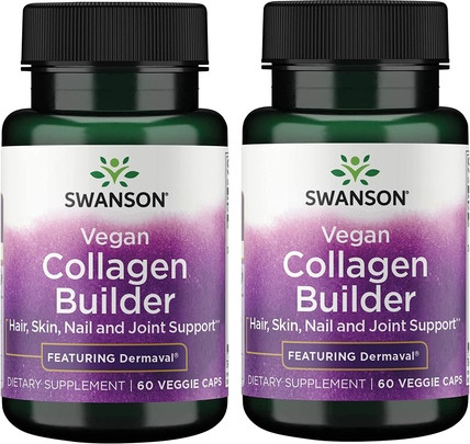 Capsules Swanson Vegan Collagen Builder Featuring Dermaval