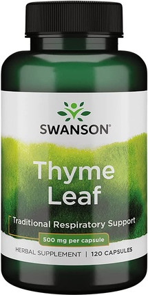 Herbal Supplement Swanson Thyme Leaf