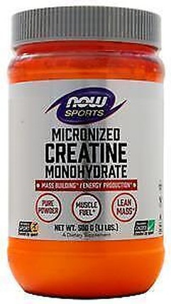 Micronized Kreatin Monohydrat Now Foods