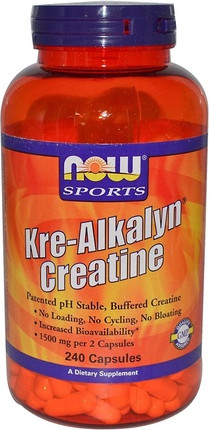 Kapseln Now Foods Kre-Alkalyn
