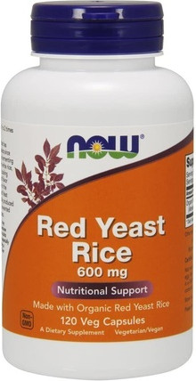 Now Foods Roter Reis Hefe Kapseln