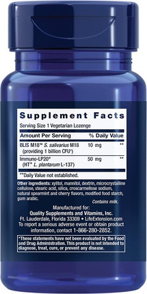 Lutschtabletten Life Extension Mundhygiene