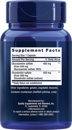Joint Health Supplement Life Extension Capsules