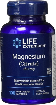 Magnesiumcitrat Nahrungsergänzungsmittel von Life Extension