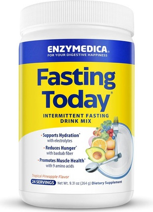 Drink Mix Enzymedica Fasting Today Intermittent Fasting Drink Mix with Electrolytes