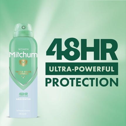 Deodorant Spray & Antiperspirant Mitchum Women Triple Odor Defense