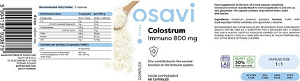 Osavi Colostrum Immuno Vitaminserum