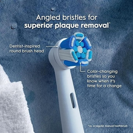 Replacement Electric Toothbrush Heads Oral-B iO Ultimate Clean White