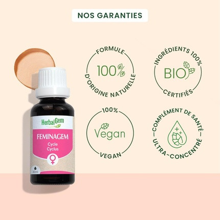 Tonic Herbalgem Organic Feminagem Cycle