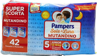 Diapers Pampers Junior Trio