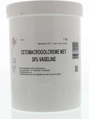 Крем Fagron Cetomacrogol Cream 20 Vaseline