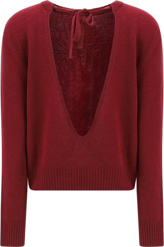 Marni Bordeaux Cashmere Sweater