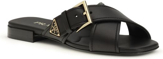 Prada tek oyoq kiyim