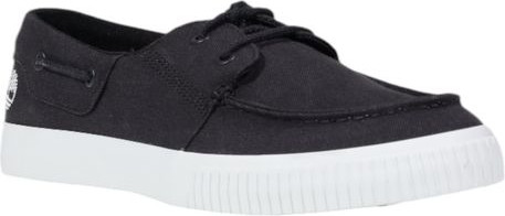 Black Lyocell Slip-On Loafers Timberland