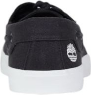 Black Lyocell Slip-On Loafers Timberland
