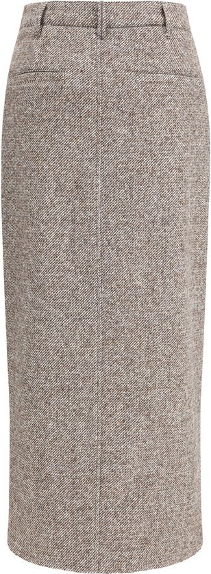 Brunello Cucinelli Jigarrang Fleece Jun Jiydor Uzoq Kiyimi