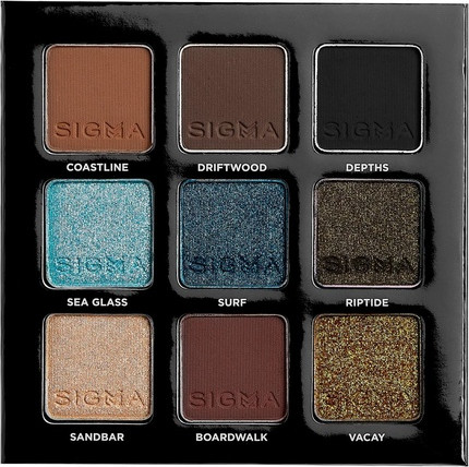 Eyeshadow Palette Sigma Beauty Beachy