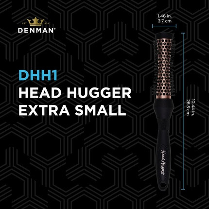 Rundbürste Denman X-Small Thermo Keramik Sanduhr Lockenbürste