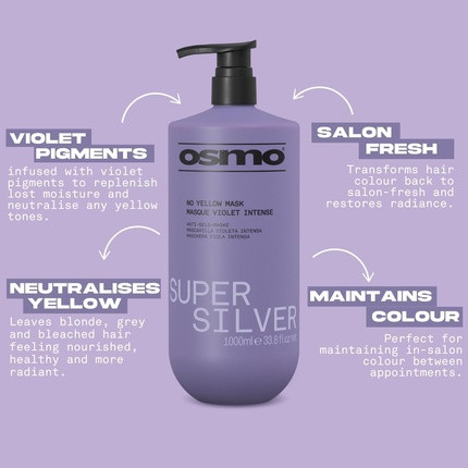 Haarkur Osmo Super Silver Toning Mask