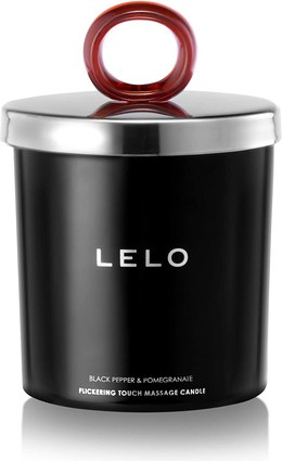 Massage Oil Scented Candle Lelo Melts into Sensual Massage Oil