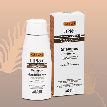 Guam Upker Shampoo Aufbauendes Shampoo für entwirrtes und glänzendes Haar