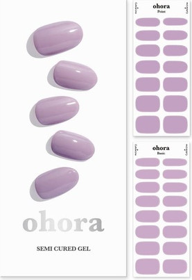 Semi Cured Gel Nail Strips Ohora N Blueberry Jam