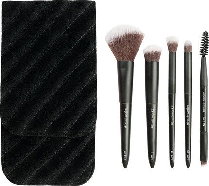 Brush Set Brushworks Mini Travel Face & Eye Brush Set