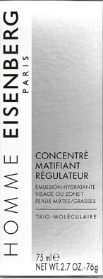 Face Cream Eisenberg Homme Concentré Matifiant Régulateur