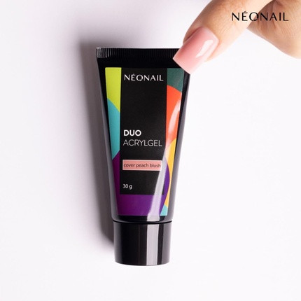 Polygel Neonail Duo Acrylgel Cover Peach Blush